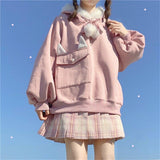 lasamu Cottontail Bunny Fairycore Cottagecore Princesscore Sweater Top
