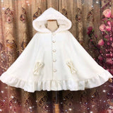 lasamu Rosalinde the Bunny Princess Fairycore Princesscore Cottagecore Warm Cloak Sweater Top