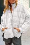 Casual Solid Color Mandarin Collar Outerwear(5 Colors)
