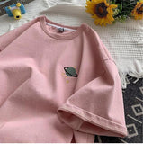Lasamu Short Sleeve Planet Pocket Embroidered Shirts